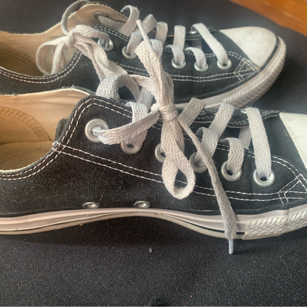 Converse Black All Star Sneakers